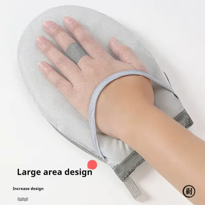 Planche à repasser compacte et portable – Tapis de repassage en tissu avec gant anti-brûlure