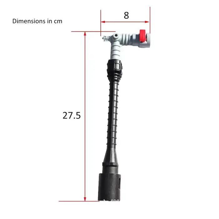 Valve de pistolet de pulvérisation pour nettoyeur haute pression