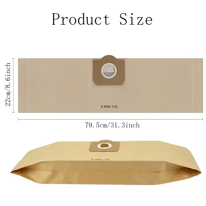 Karcher – sacs à poussière de remplacement 6.959 – 130