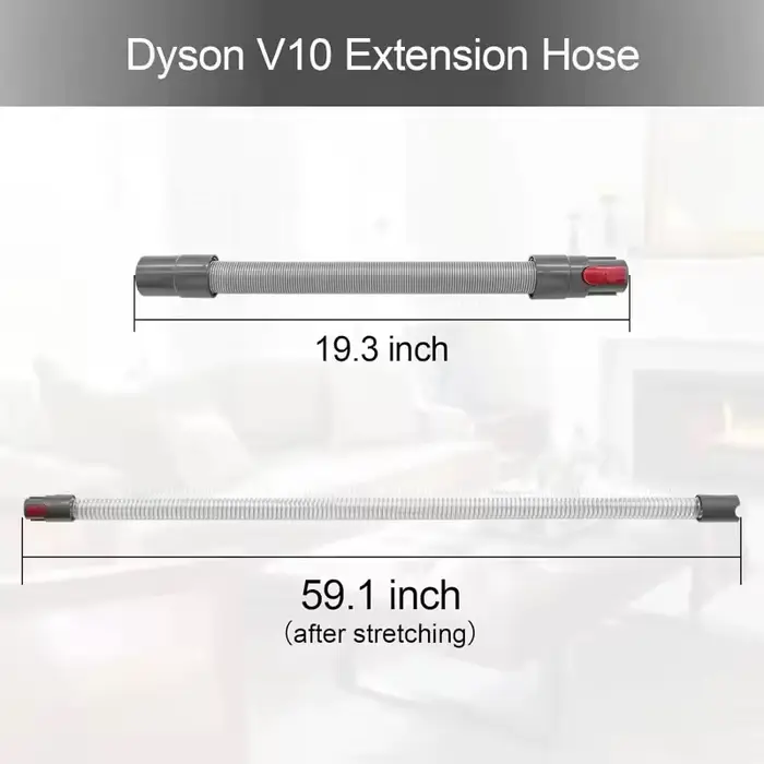 Tuyau d'extension Flexible pour brosse à dépoussiérer
