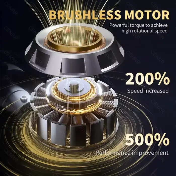 CENRR aspirateur de voiture forte aspiration sans fil puissant nettoyeur