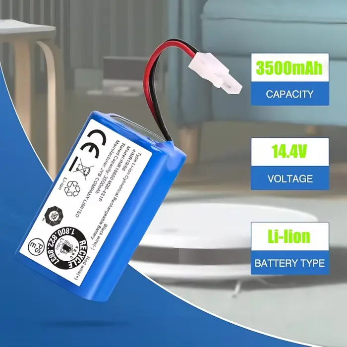 Nouvelle batterie de remplacement pour aspirateur Robot ILIFE A4