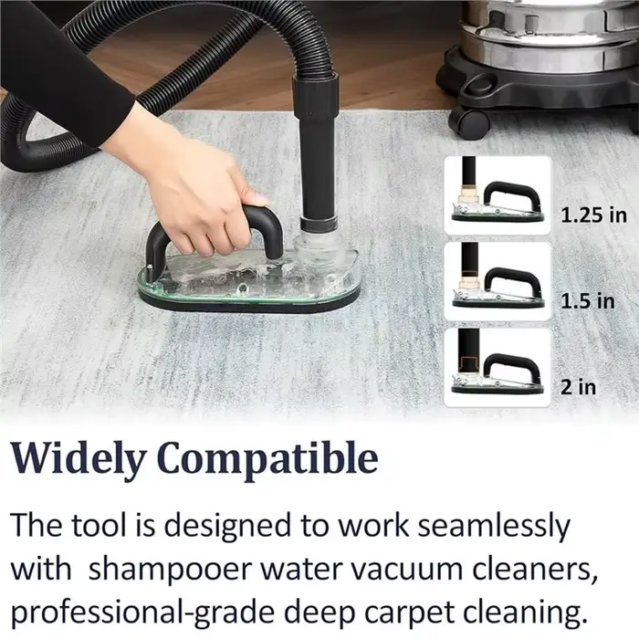 Extracteur de taches portable BSEVB pour tapis et moquettes – Outil de nettoyage pour aspirateurs humides et secs –