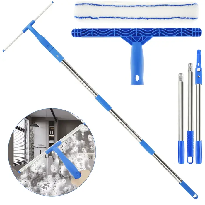 Brosse à verre 3 en 1, nettoyeur de vitres