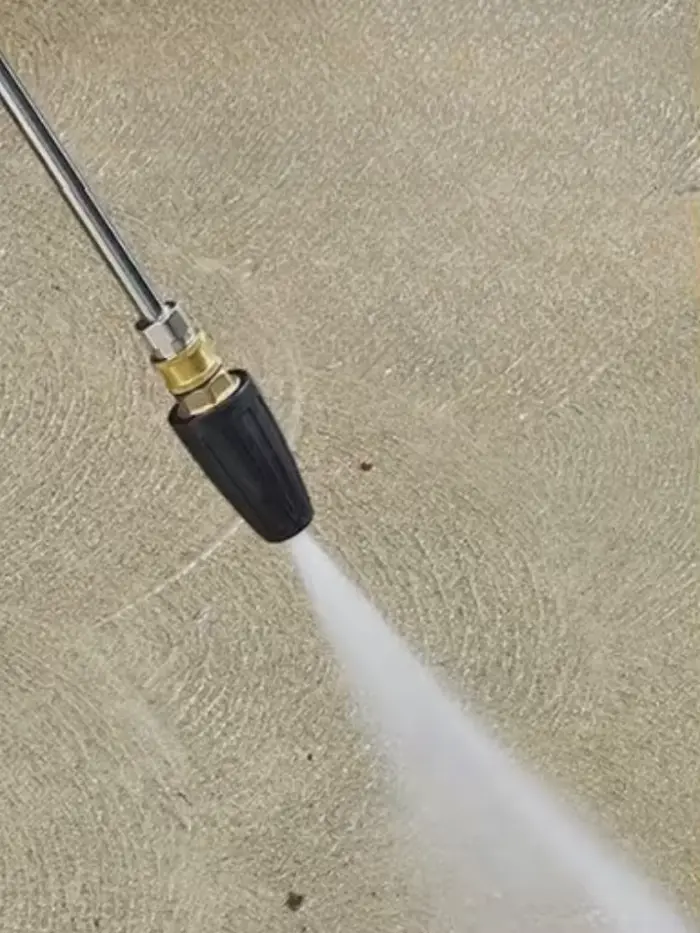 Buse turbo pour nettoyeur haute pression 360° ° Rotatif avec connecteur rapide 1/4'' et valve en céramique 3600 PSI 025
