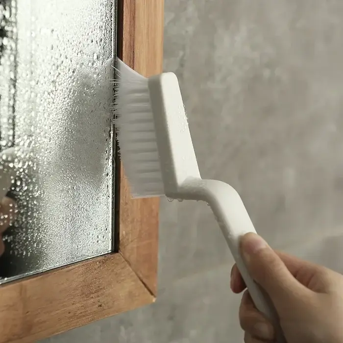 Brosse de nettoyage d'angle polyvalente