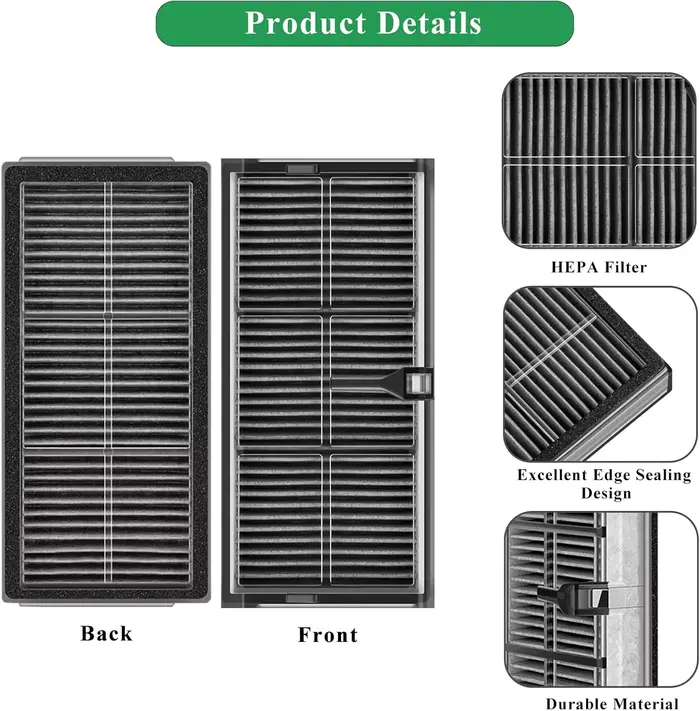 Filtres HEPA d'origine pour aspirateur robot Dreame X40 Ultra/L10s Pro Ultra Heat/X30
