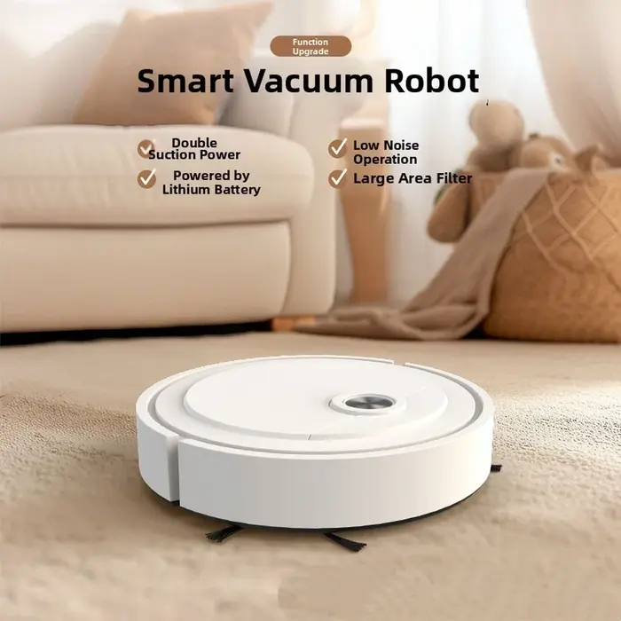 Robot aspirateur intelligent 3 en 1, machine de nettoyage automatique pour la maison, robot aspirateur intelligent automatique