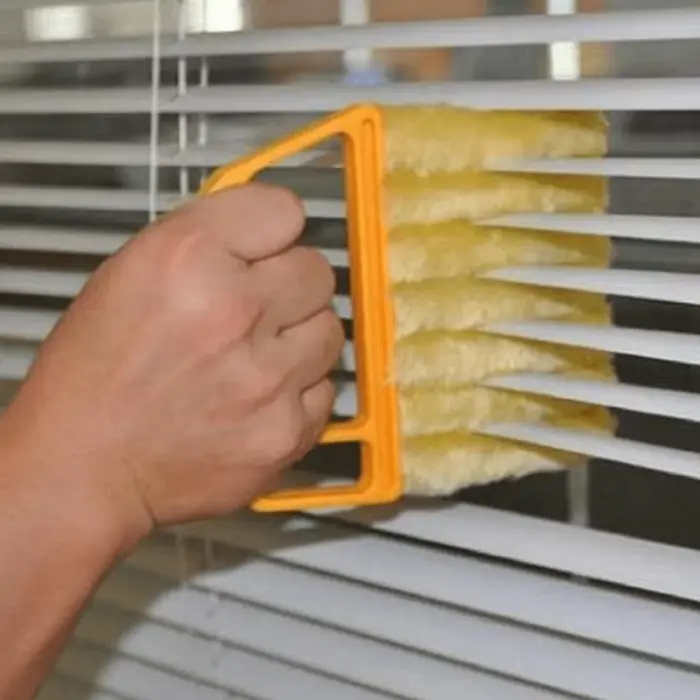 1 nettoyeur de vitres portable en microfibre – collecte facilement la poussière