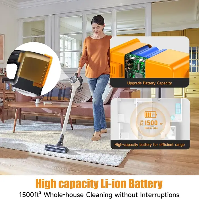 Batterie de remplacement pour aspirateur sans fil LG A9S