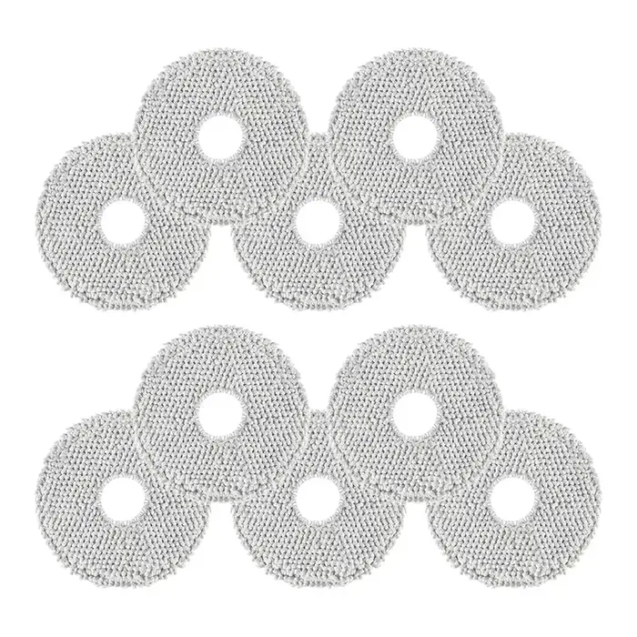 Lot de 10 serpillières lavables pour robot aspirateur