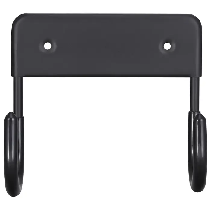 Planche de fer support mural cintre organisateur sur porte