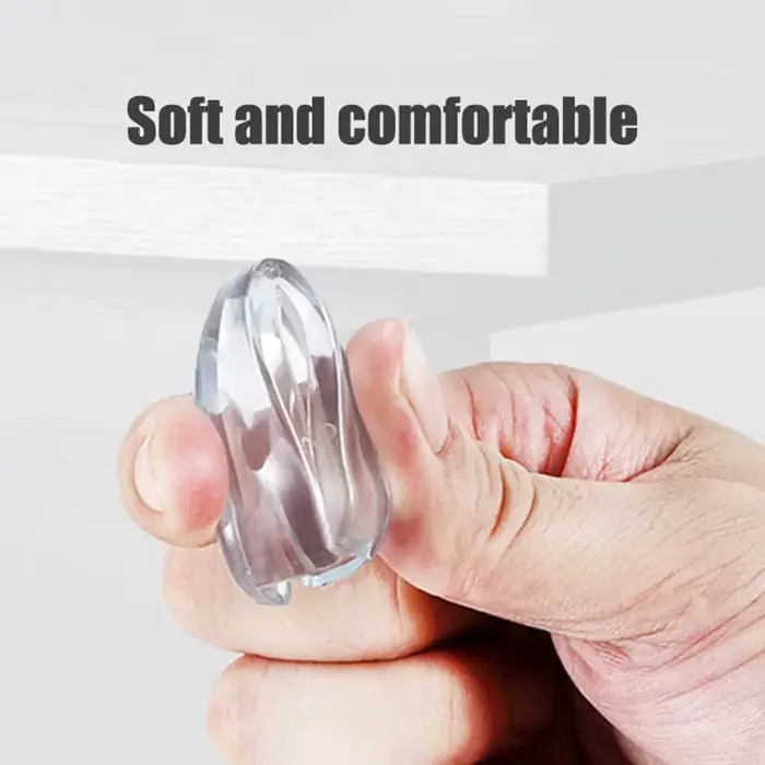 Protecteurs d'angle de meubles de Table basse Anti-collision transparents, doublure d'angle douce po