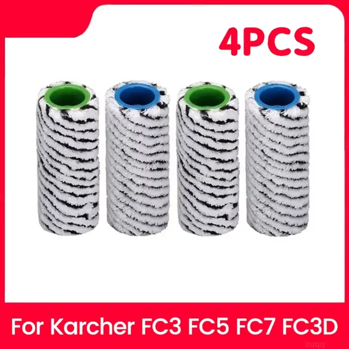 TCF-4PCS Forkarcher FC3 FC5 FC7 FC3D ensemble de rouleaux multi-surfaces microfibre lavable rouleau