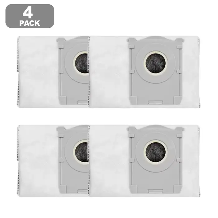 Sacs à poussière pour Ecovacs, Deebot T90 Pro, version réservoir d'eau Omni, filtres de remplacement pour station de vidage automatique 3,5 L, paquet de 4/10