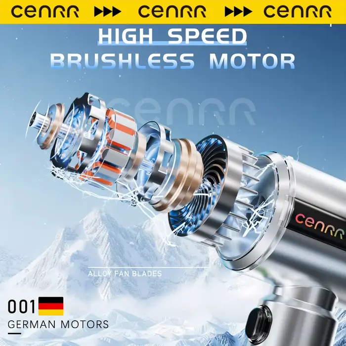 CENRR nouvel aspirateur de voiture forte aspiration puissant sans fil Portable nettoyeur