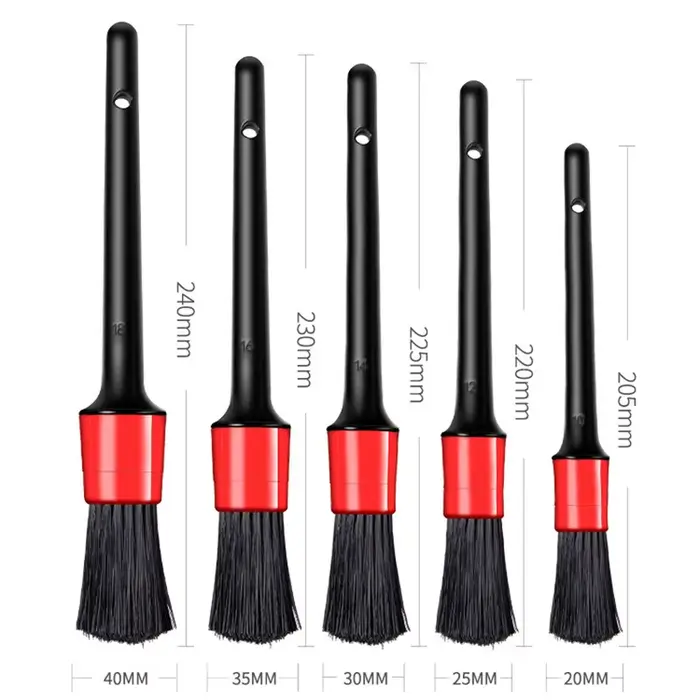 Kit de brosses de nettoyage de voiture