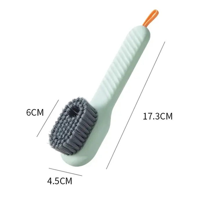 Brosses de nettoyage multifonctionnelles en plastique pour chaussures et tuyaux