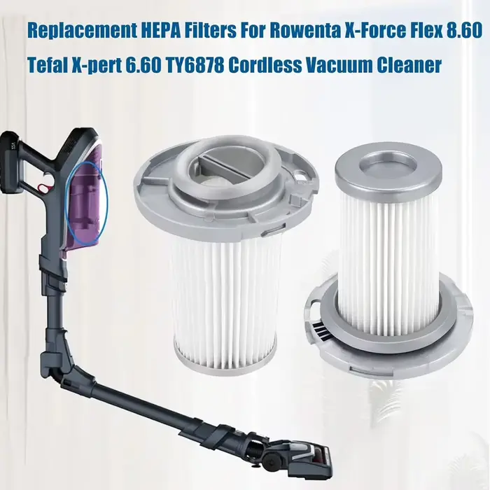 Filtre HEPA ZR009005 pour aspirateur sans fil Rowenta X-Force Flex 8.60 RH9611 RH9637 RH9638 RH9639