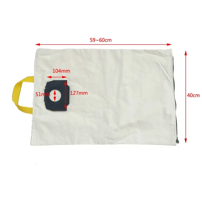 Sac à poussière lavable pour aspirateur Karcher WD4 WD5 WD6 Premium