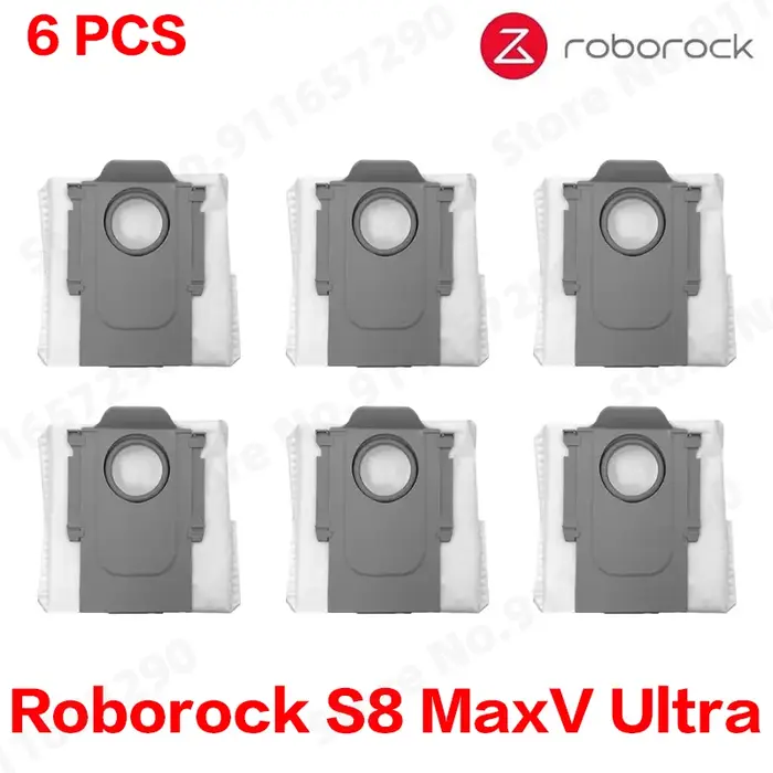 Pièces détachées pour robot aspirateur Roborock S8 MaxV Ultra : brosses latérales principales