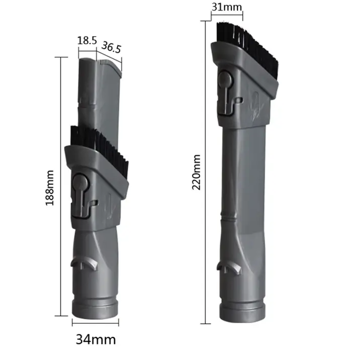 Brosse 2 en 1 pour aspirateur Dyson