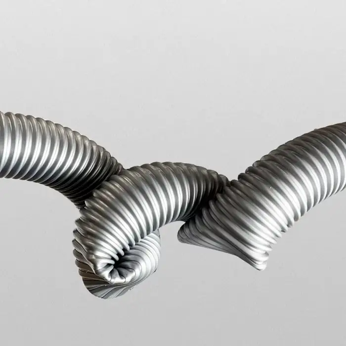 Paille à soufflet pour aspirateur