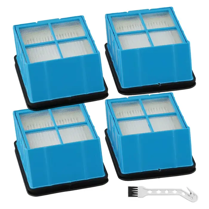 4 pièces filtres pour Bissell pour CrossWave pour OmniForce Edge 3999N/4000N/4017N/4076 épurateur de sol rouleau brosse