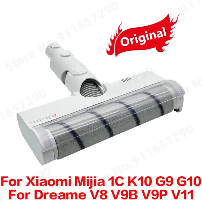 Têtes de brosse électriques de rechange pour aspirateurs Xiaomi Mijia 1C K10 G9 G10 Dreame V8 V9B V9P V11