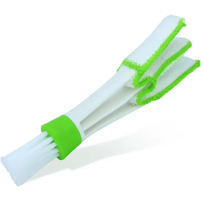 Brosse de nettoyage pratique en Microfibre, nettoyeur de lame aveugle vénitienne, feuilles de fenêtr
