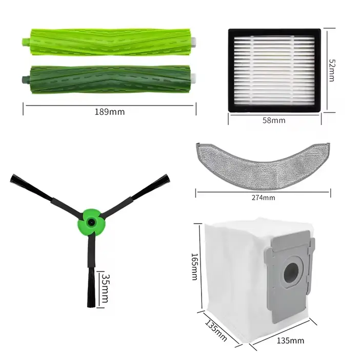 Pièces de rechange pour aspirateur robot iRobot Roomba Combo j7+