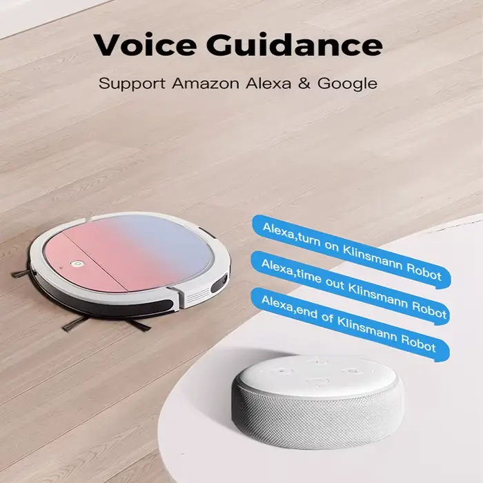 Aspirateur robot intelligent avec contrôle via application Wifi