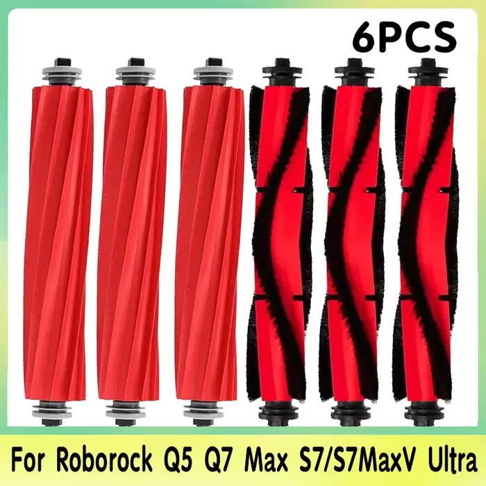 Brosse principale complète pour aspirateur Robot Roborock Q5 Q5 + Q7 Q7 Max S7MaxV Ultra T7S Plus G10