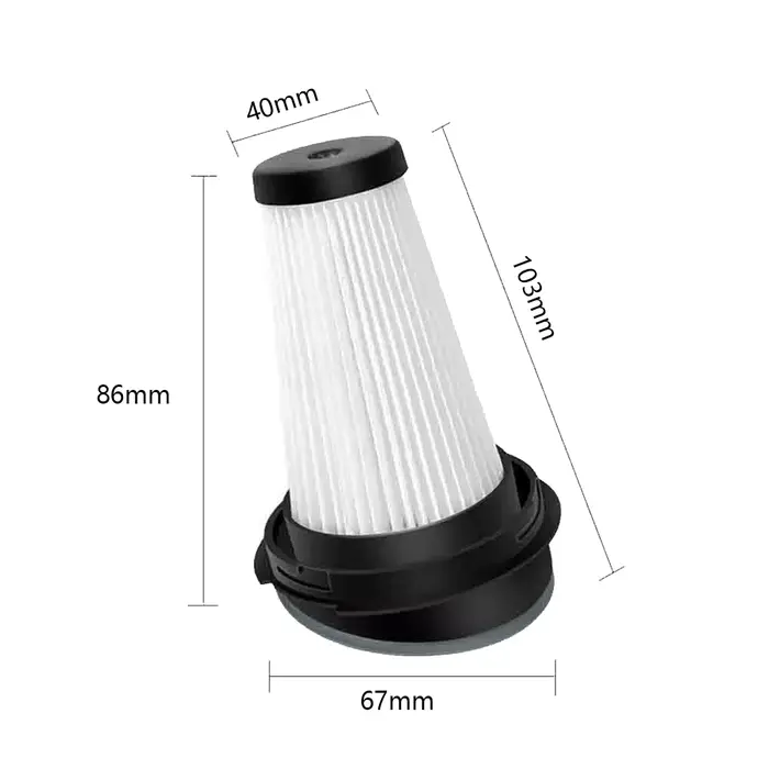 Filtre HEPA pour aspirateur à main et sans fil Grundig VCH9829 VCH9832 VCH9630 VCH9631 VCH9632 VCH9629 2 en 1