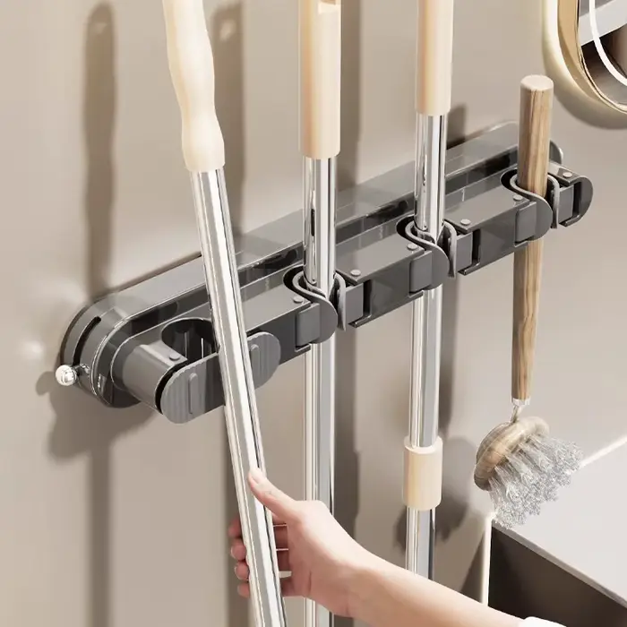 Support de balai pour vadrouille de salle de bain