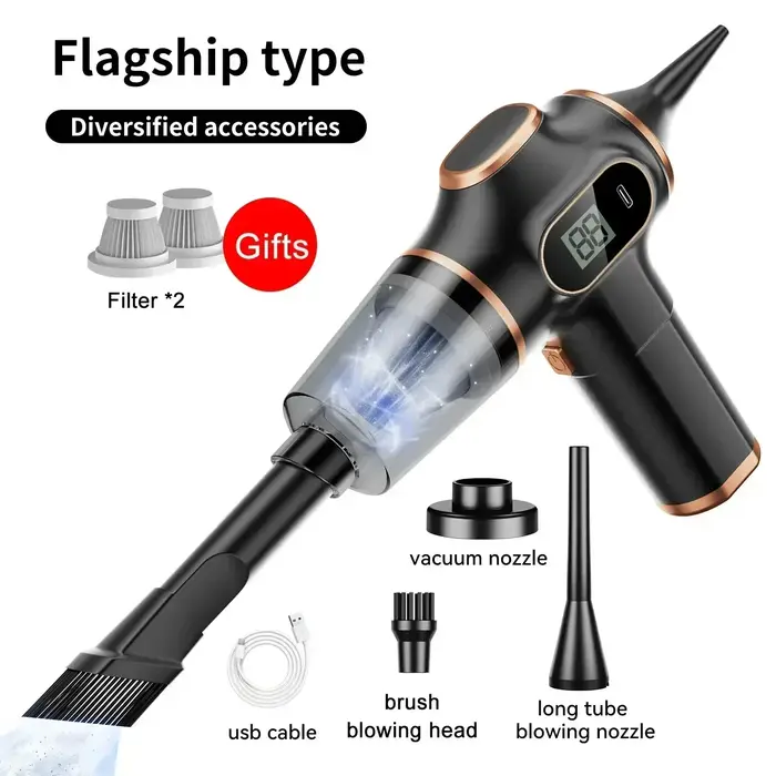 Xiaomi Aspirateur à main sans fil 9500000Pa Nettoyage portable sans fil Utilisation polyvalente à la maison et en