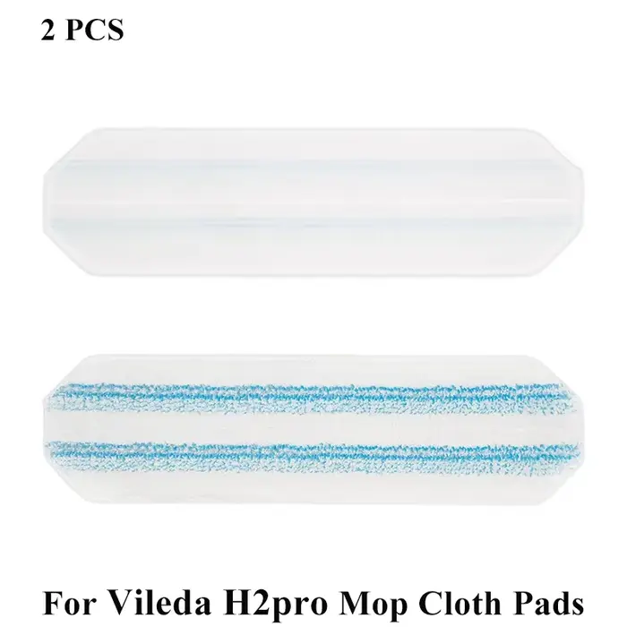 Chiffons de remplacement pour système de vadrouille plate Vileda H2prO, élimine le 99% des bactéries