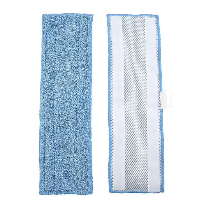 2 pièces pour Polti Moppy chiffons de vadrouille lavables et réutilisables en Microfibre pour moteur à vapeur