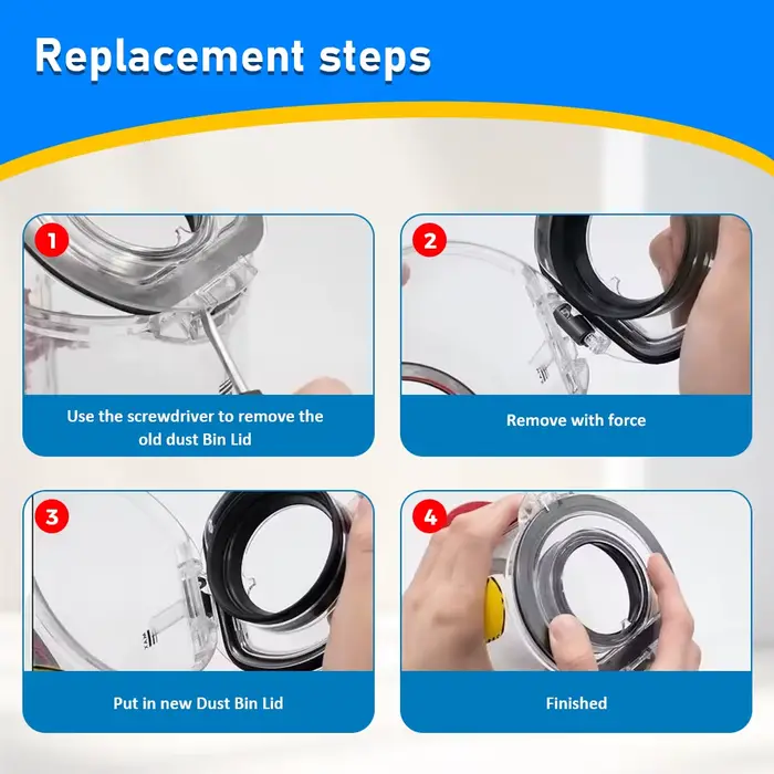 Pièce de rechange pour bac à poussière