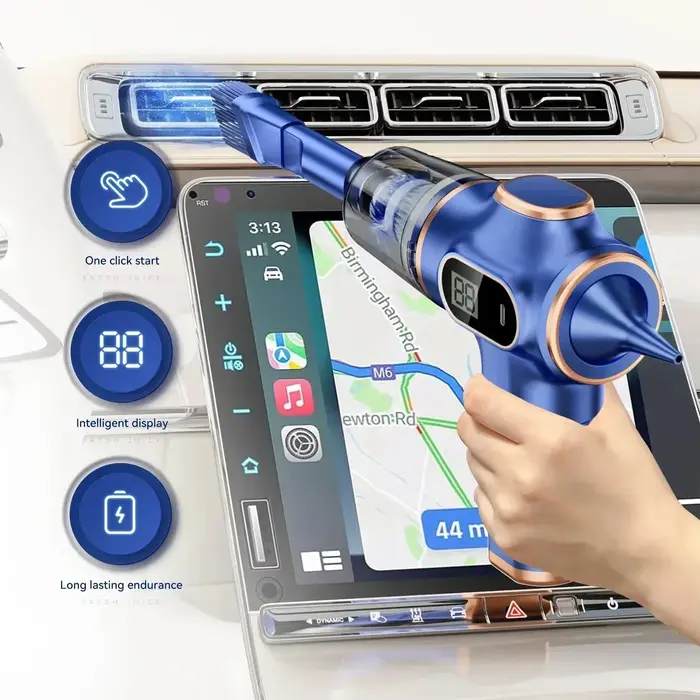 Xiaomi Aspirateur à main sans fil 9500000Pa Nettoyage portable sans fil Utilisation polyvalente à la maison et en