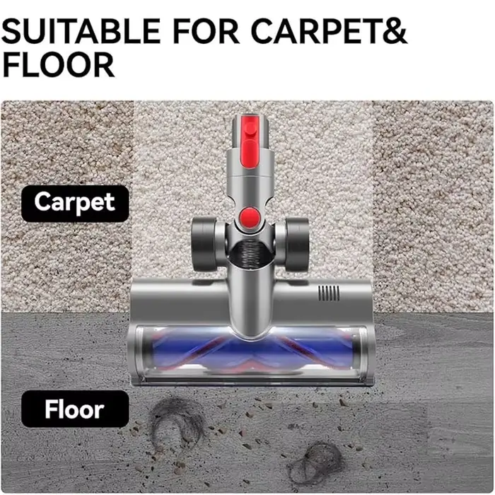 Tête de livre à entraînement direct compatible avec Dyson