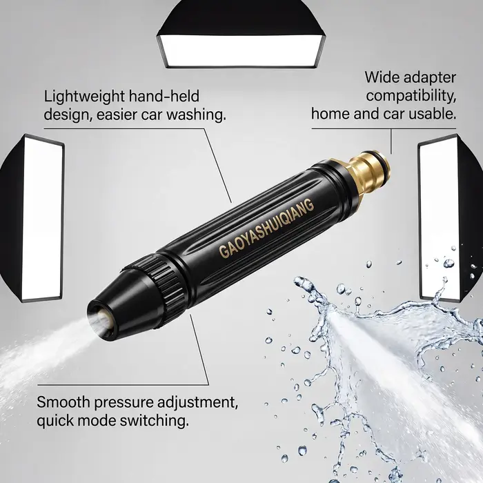 Pistolet à eau haute pression pour lavage de voiture
