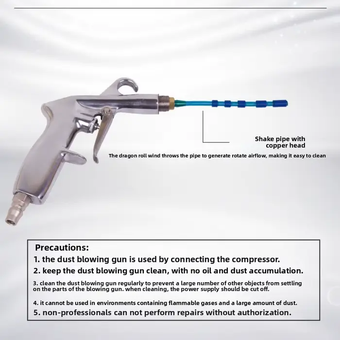Tornado – pistolet de nettoyage à sec