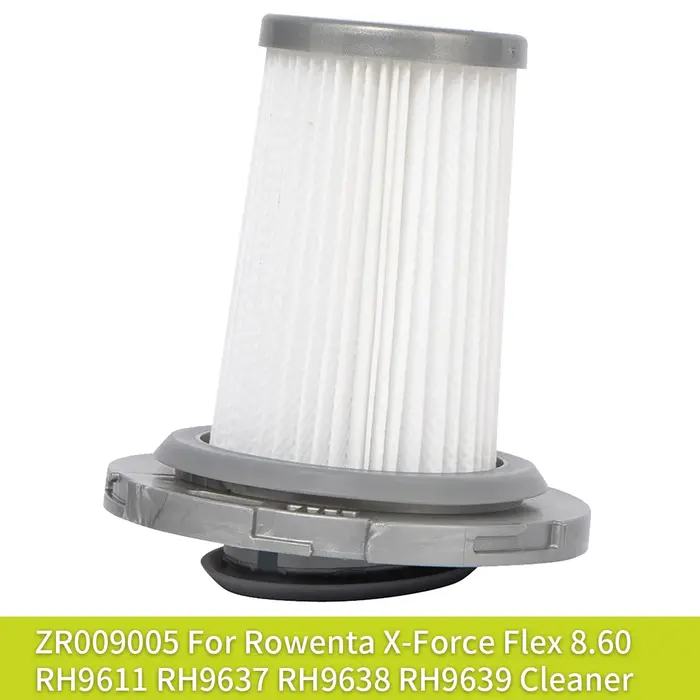 Filtre HEPA ZR009005 pour aspirateur sans fil Rowenta X-Force Flex 8.60 RH9611 RH9637 RH9638 RH9639