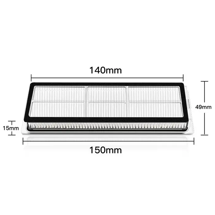 Compatible avec Xiaomi Mi Robot Vacuum Mop 2 STYTJ03ZHM Pièces d'Aspirateur Brosse Principale Filtre