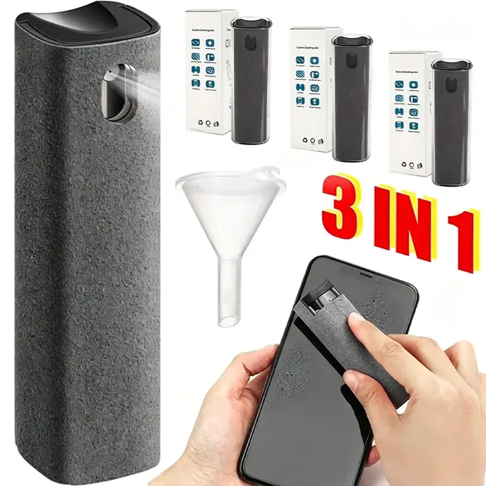 Kit de Nettoyage Écran Téléphone Portable et Tablette : Spray Portable