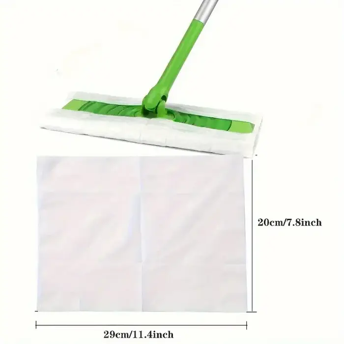 Chiffons de sol électrostatiques jetables en microfibre