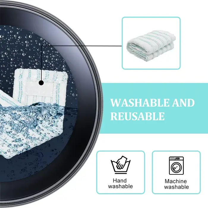 Tampons plats pour vadrouille plate pour Leifheit Pro XL