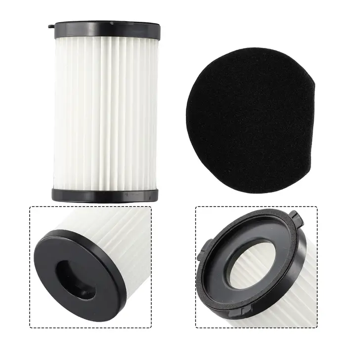 Filtre lavable réutilisable avec éponges pour aspirateur TurboTronic TT-VS6 pièces de rechange