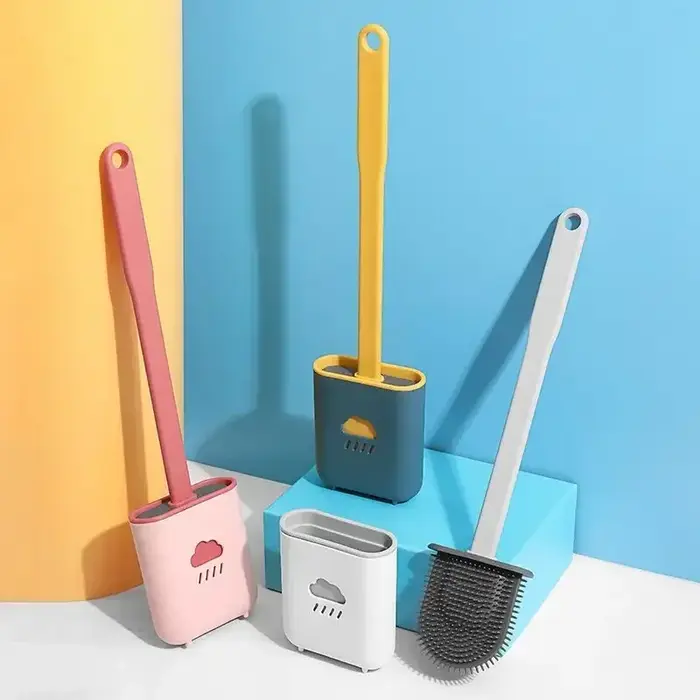 Brosse de toilette en Silicone